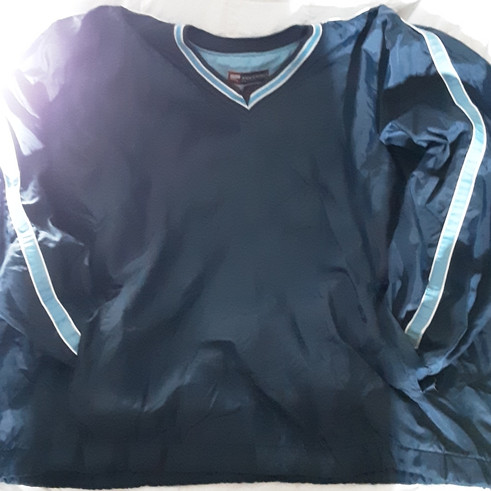 Men's lined pullover windbreaker Sz XXL